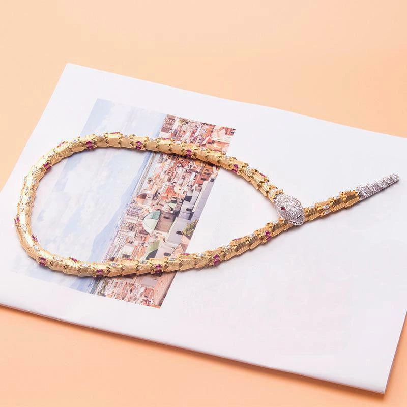 Women's Animal Snake Necklace Bracelet