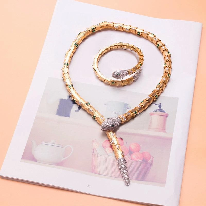 Women's Animal Snake Necklace Bracelet