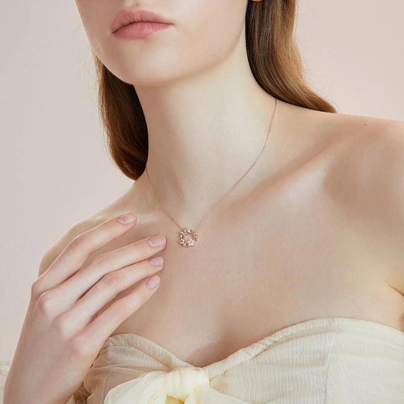 Women's Butterfly Sterling Silver Necklace