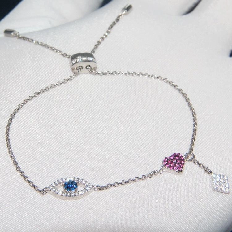 Women's Diamond Eyes Love Hand Ornaments