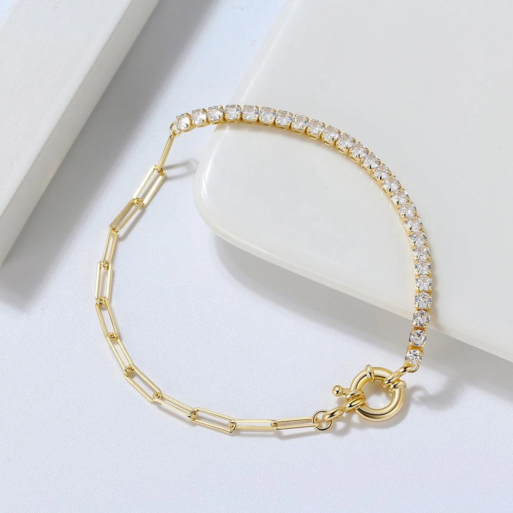 Women's Fashion Casual Sterling Silver Bracelet