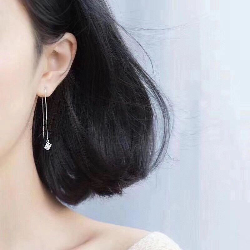 Women's Fashion Mermaid Tail Sterling Silver Ear Wire