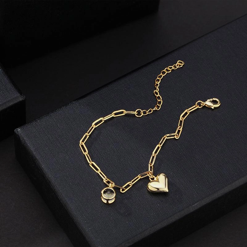 Women's Fashion Simple Geometric Projection Bracelet