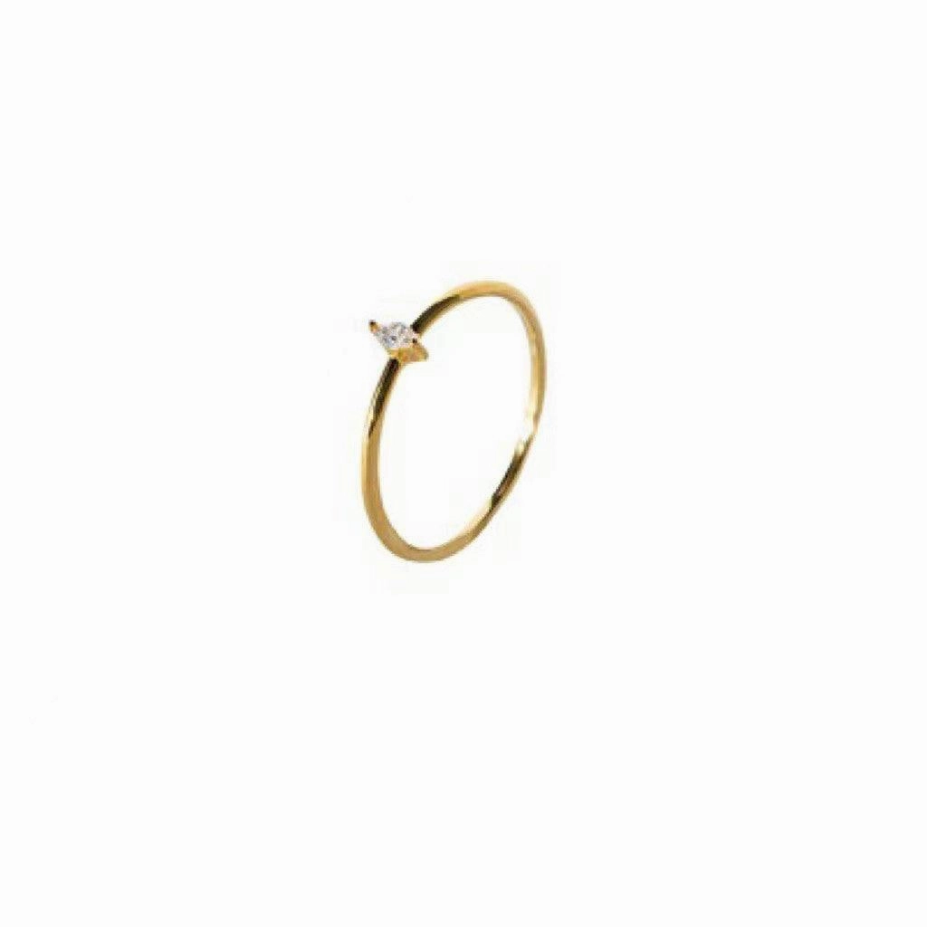 Women's Fashion Simple Sterling Silver Ring