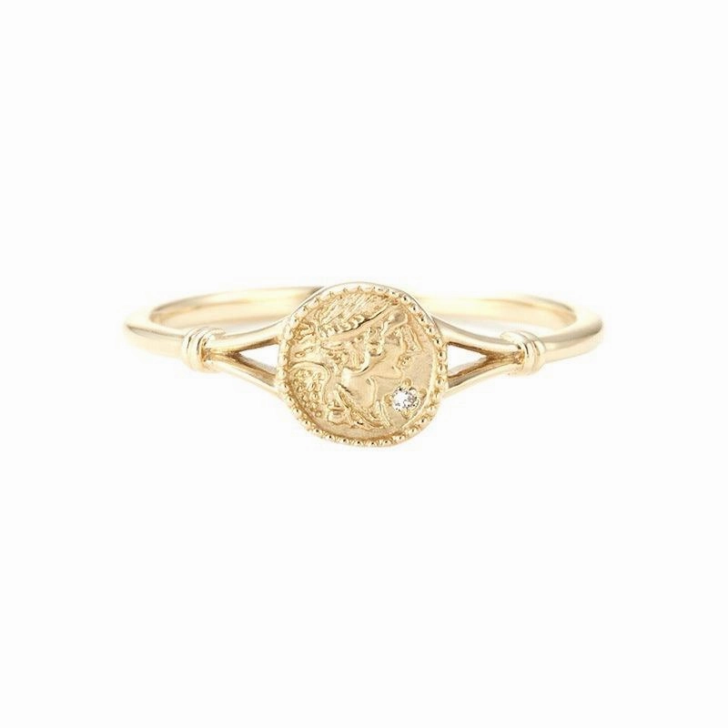 Women's Fashion Simple Vintage Irregular Ring