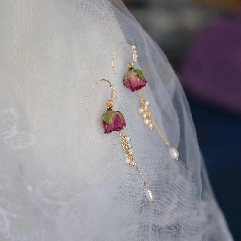 Women's Fashion Vintage Rose Earrings