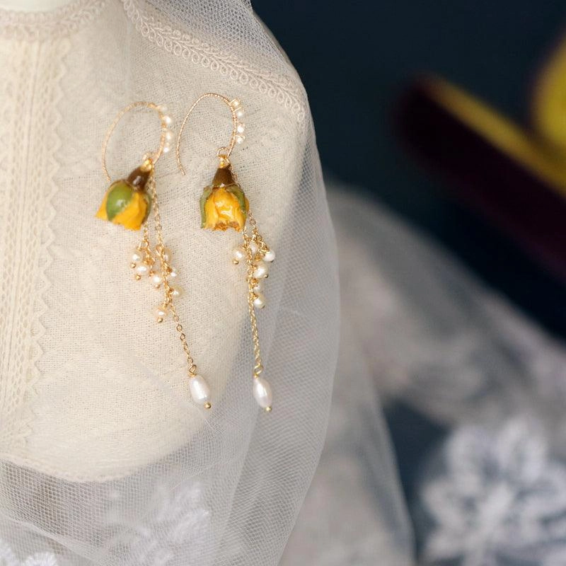 Women's Fashion Vintage Rose Earrings