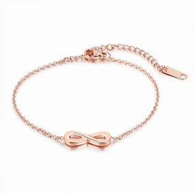 Women's infinity bracelet - rose hand-chain-bracelet  
