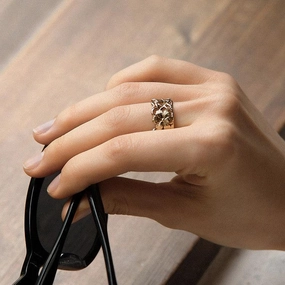 Women's Niche Design Sterling Silver Ring 