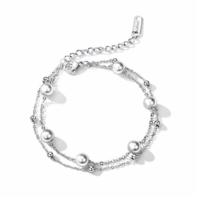 Women's pearl bracelet hand-chain-bracelet  