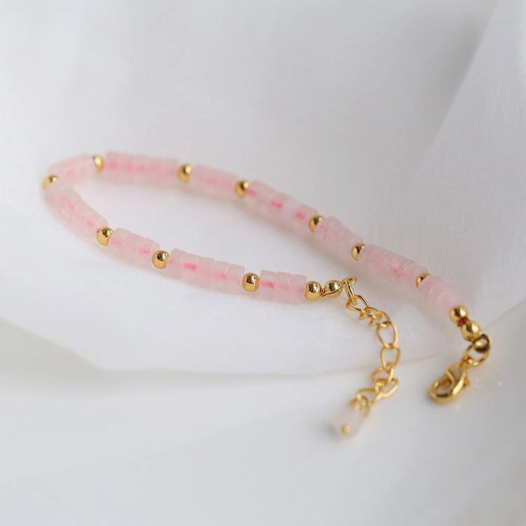Women's Retro Fashion Color Stone Beaded Bracelet