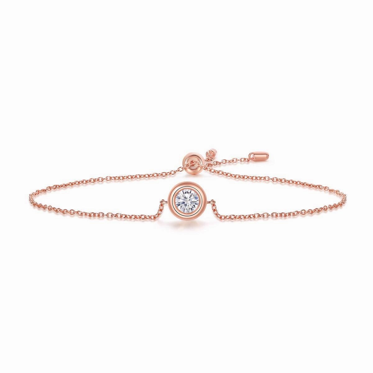 Women's S925 Silver Mosonite Bracelet