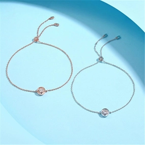 Women's S925 Silver Mosonite Bracelet 