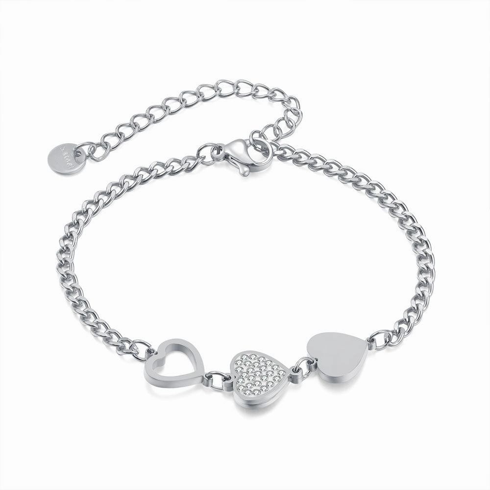 Women's tri bracelet hand-chain-bracelet  