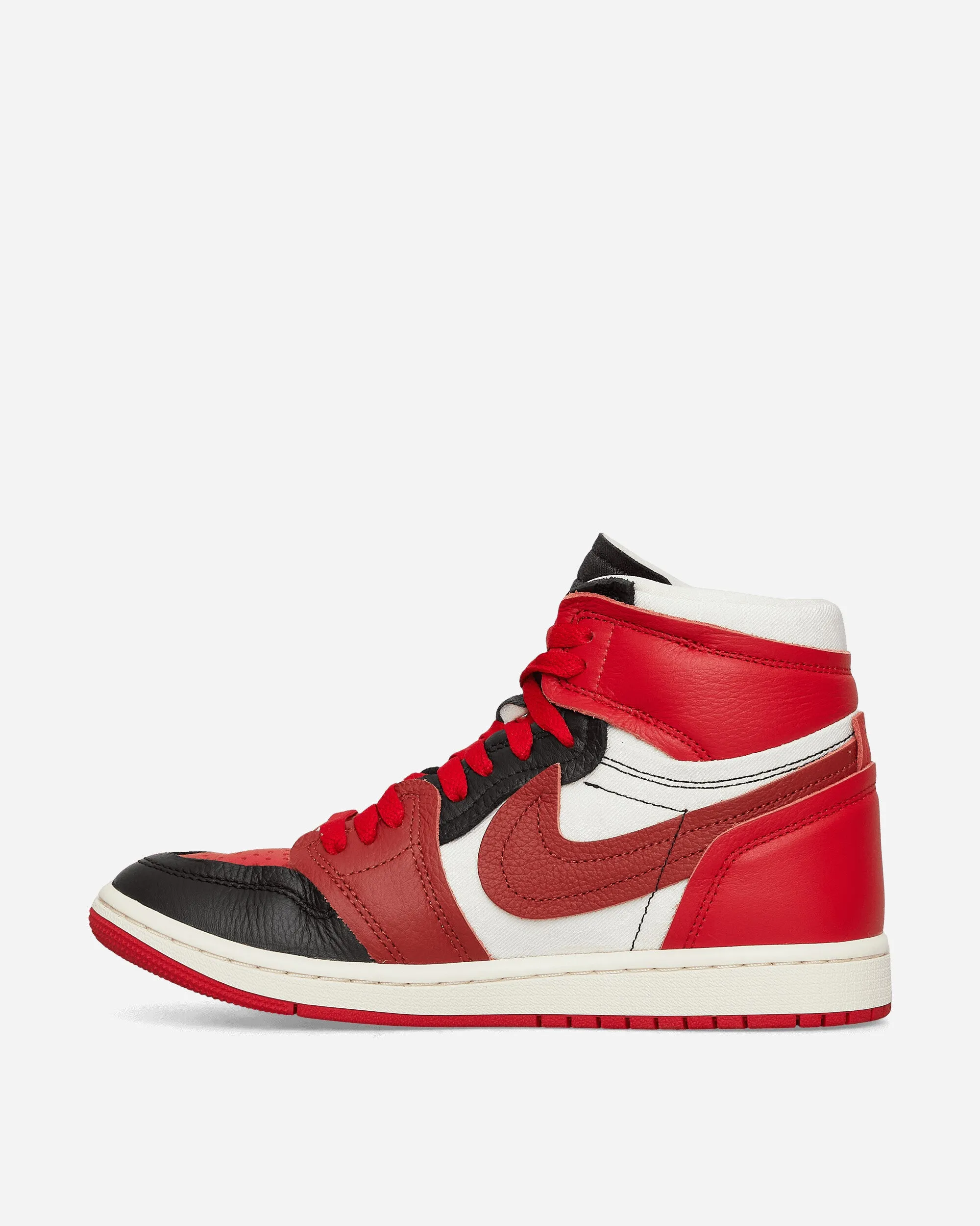 Air Jordan 1 High Method of Make Sneakers für Damen in Sportrot / Dünenrot