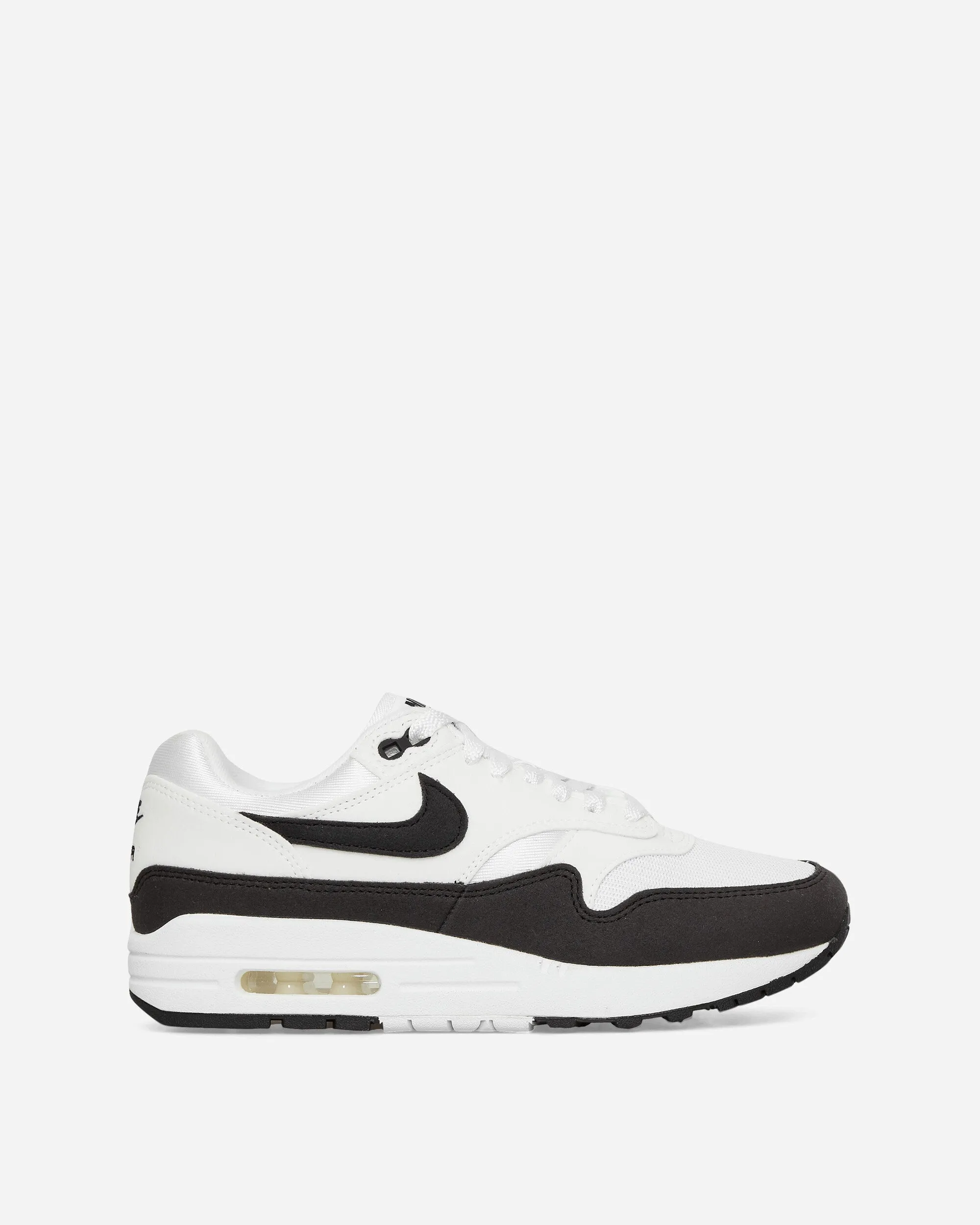 Air Max 1 Sneakers für Damen in Summit White / Schwarz