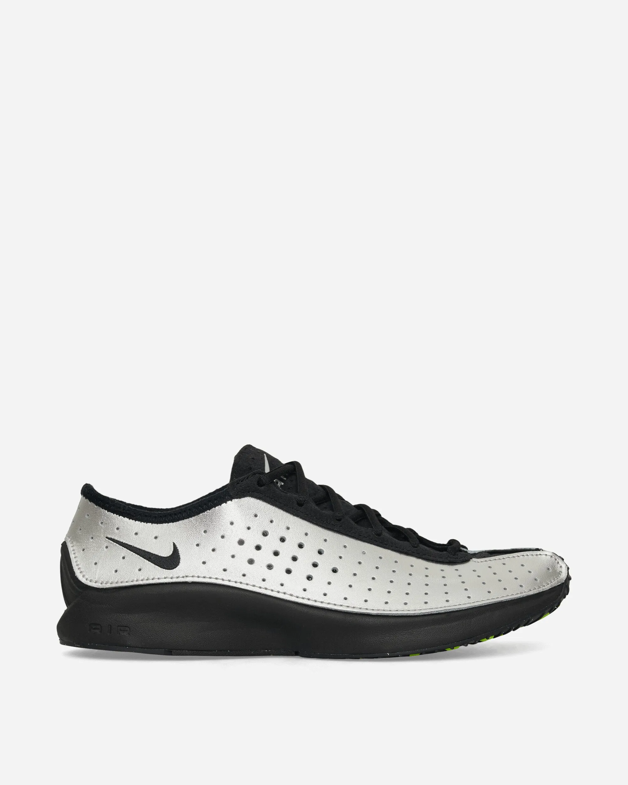 Damens Air Superfly Sneakers Metallisch Silber / Schwarz