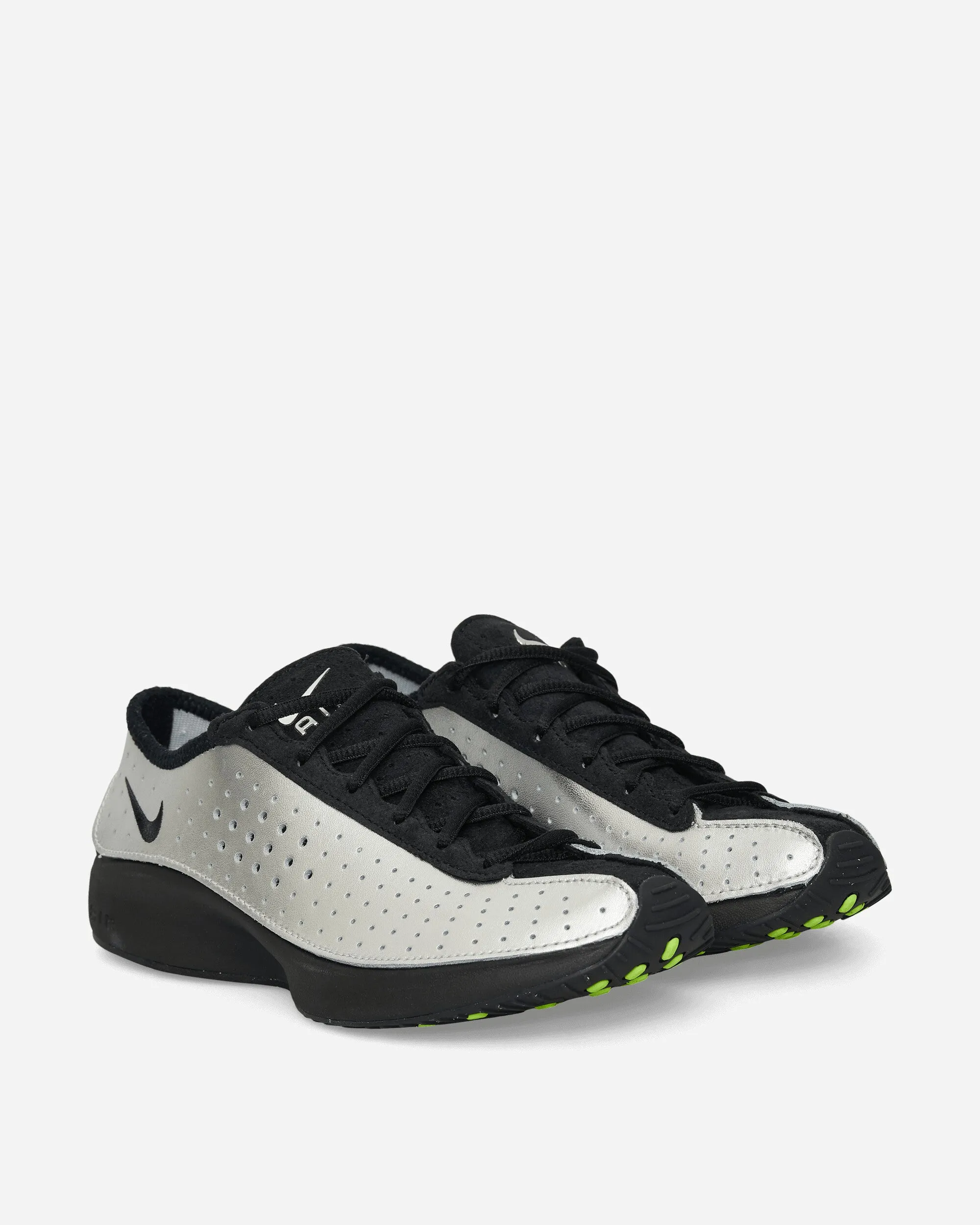 Damens Air Superfly Sneakers Metallisch Silber / Schwarz
