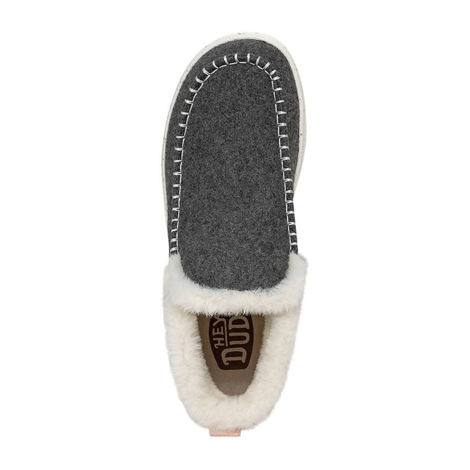 Heydude Damen 40208 Denny Wolle Kunst-Shearling Knöchelstiefel