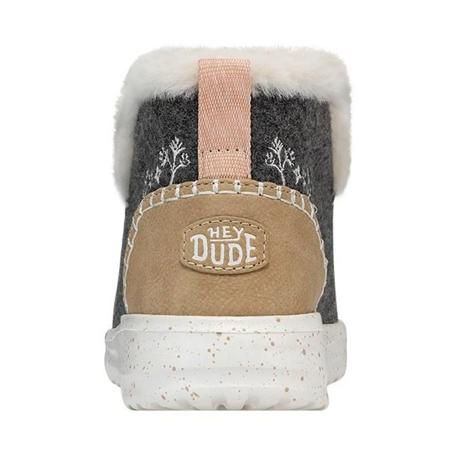 Heydude Damen 40208 Denny Wolle Kunst-Shearling Knöchelstiefel