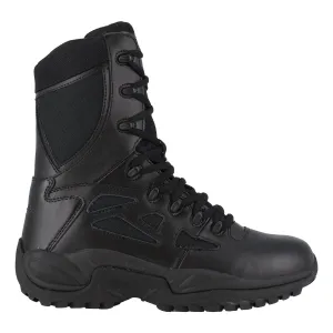 Damen Rapid Response Rb 8 Zoll Militärarbeitsschaftstiefel mit weicher Spitze Schwarz