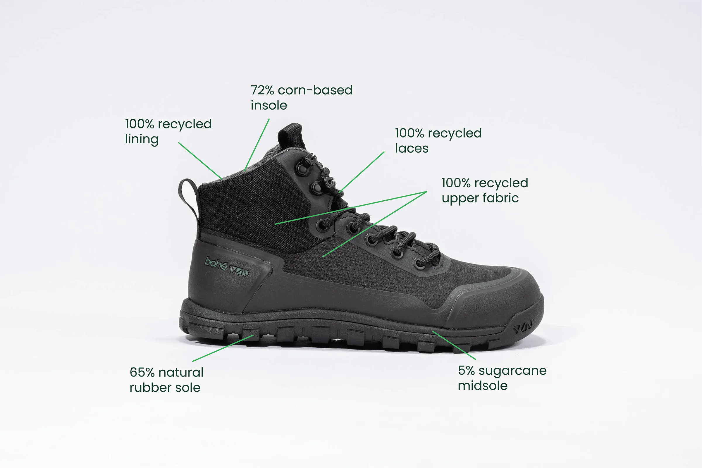 Damen-Rediscover-Bodenkontakt-Barfuß-Wanderstiefel | Eclipse