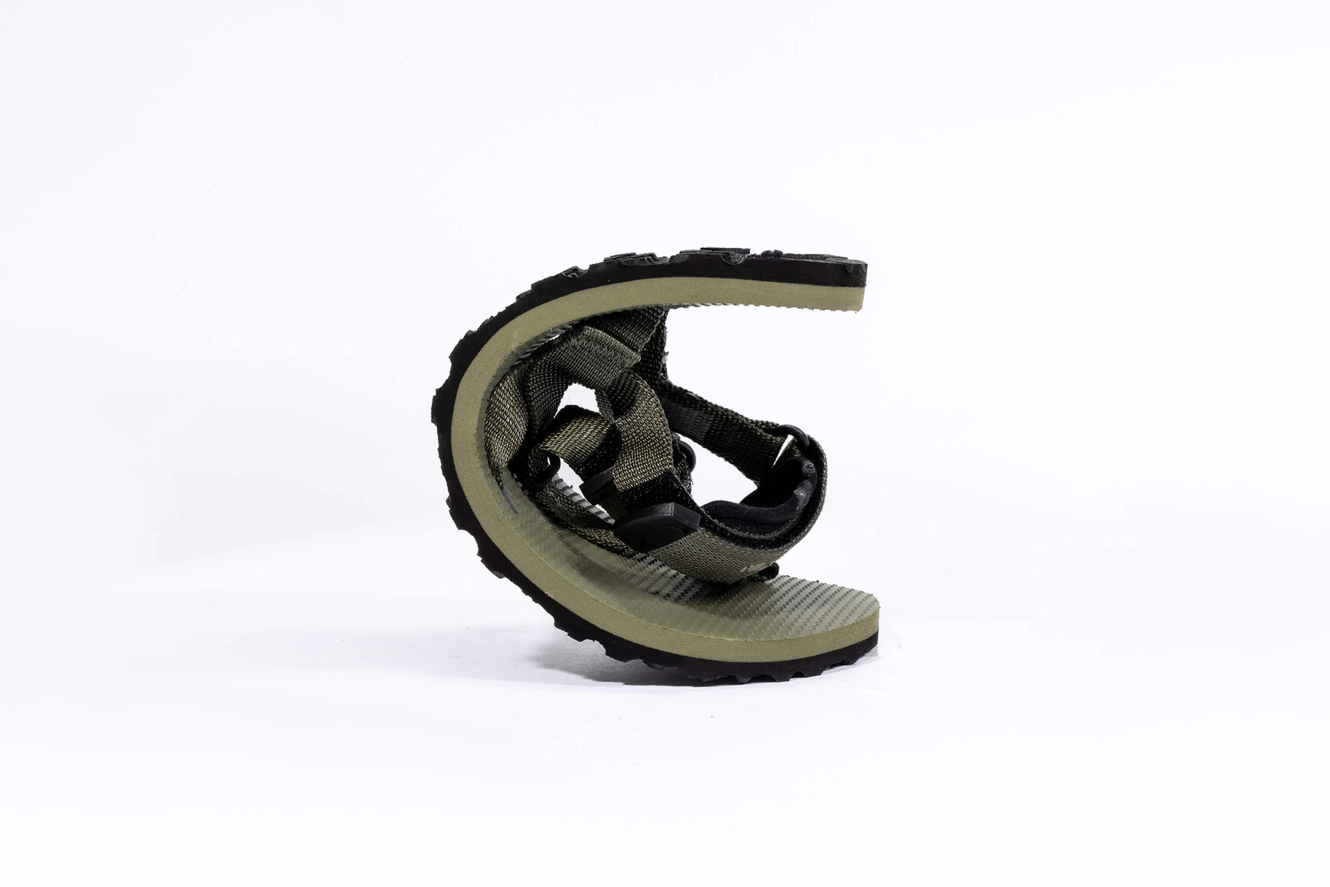 Frauen Respire Erdungs-Barfußsandalen | Olive