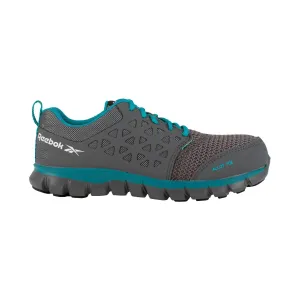 Damen Sublite Cushion Sicherheitssportschuh mit Stahlkappe in Blau