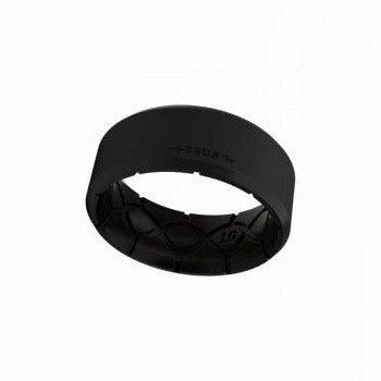 Zeus Edge Groove Ring texture-rose-gold  