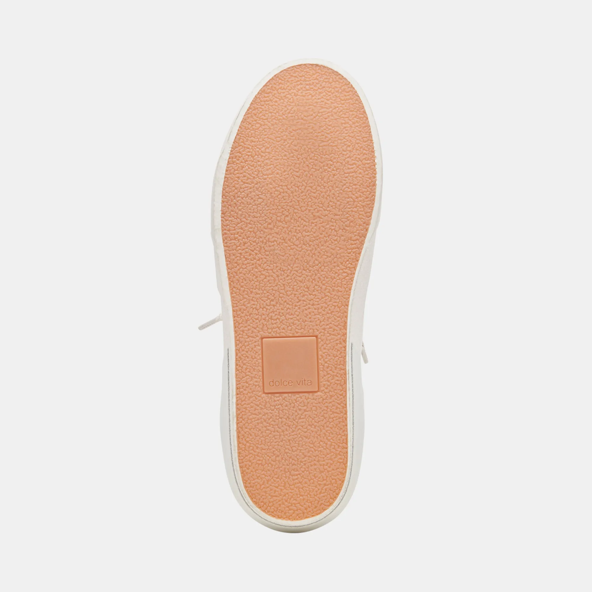 ZINA FOAM 360 SNEAKER WEIß SILBER RECYCLED LEDER