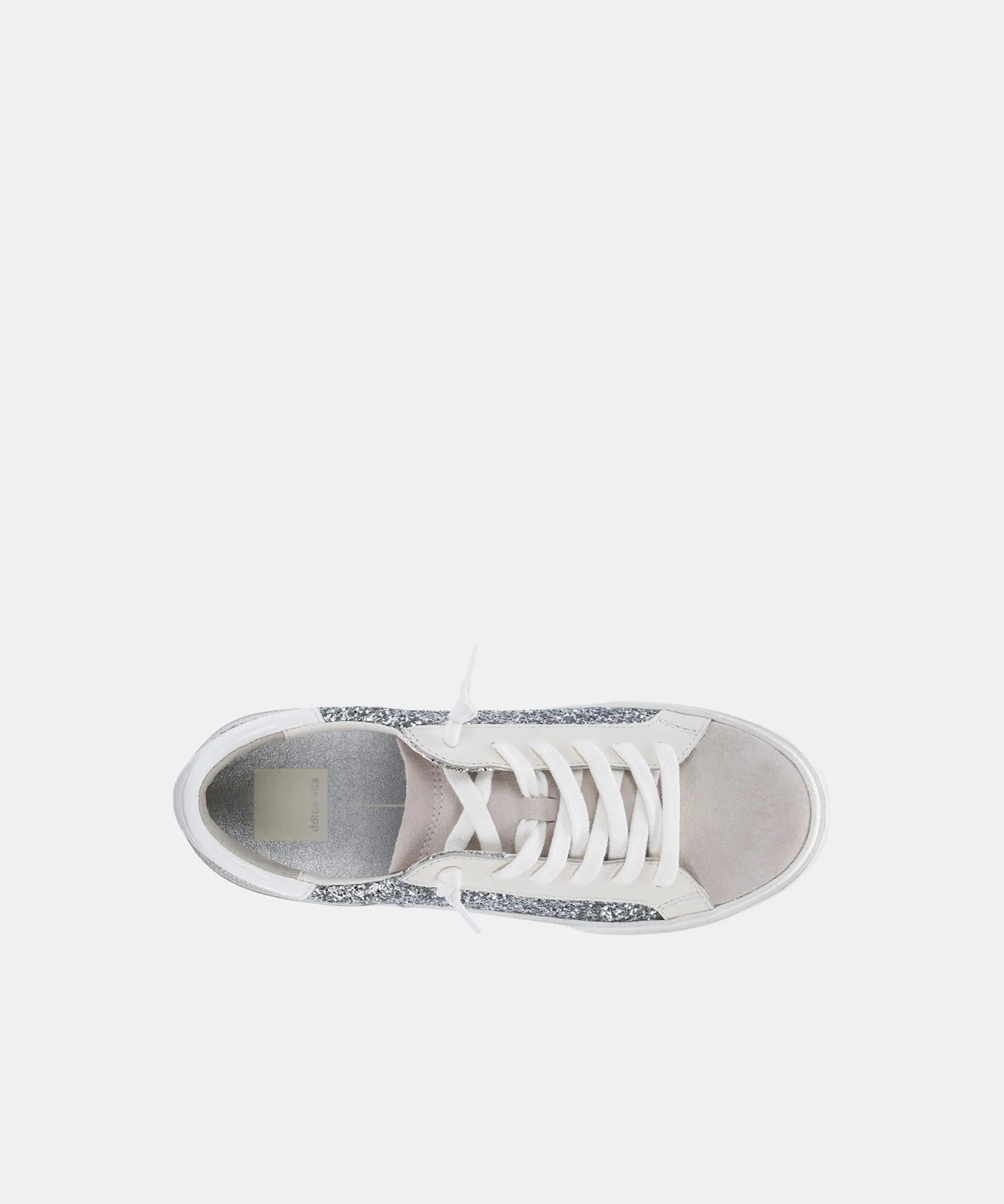 ZINA SNEAKERS SILBER GLITZER