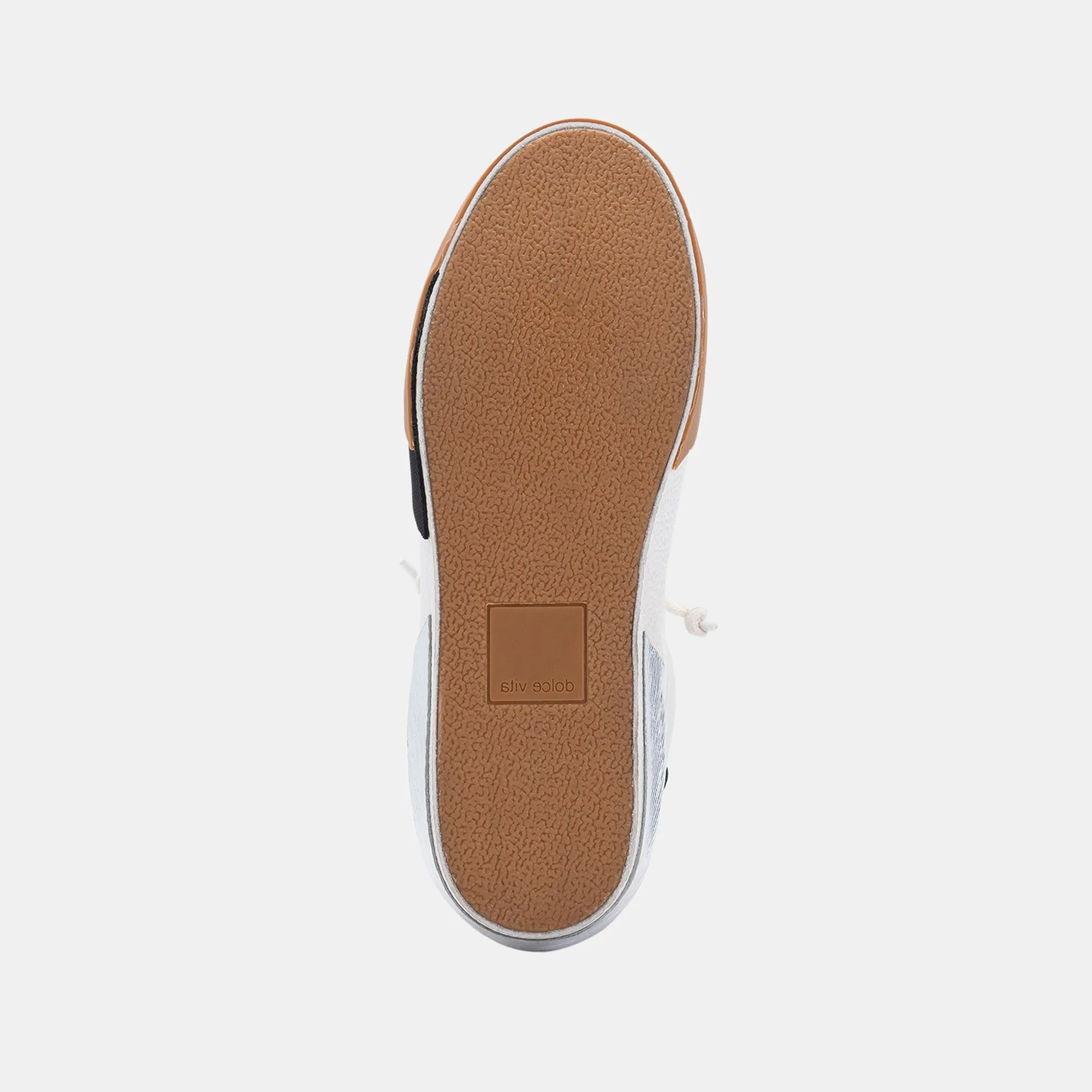 ZINA SNEAKERS WEIß SCHWARZ LEDER