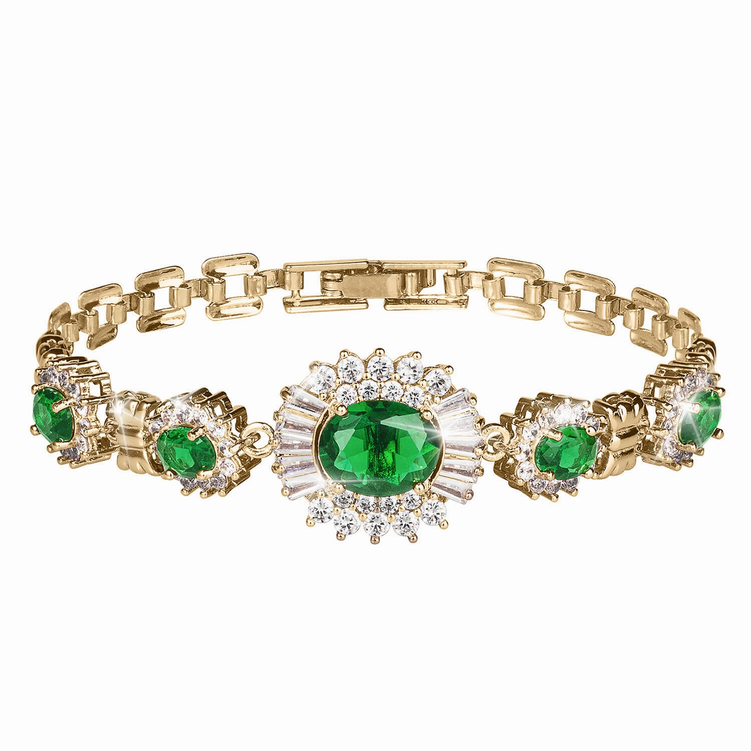 Zinnia Blossom Bracelet hand-chain-bracelet  