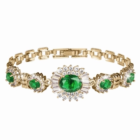 Zinnia Blossom Bracelet hand-chain-bracelet  