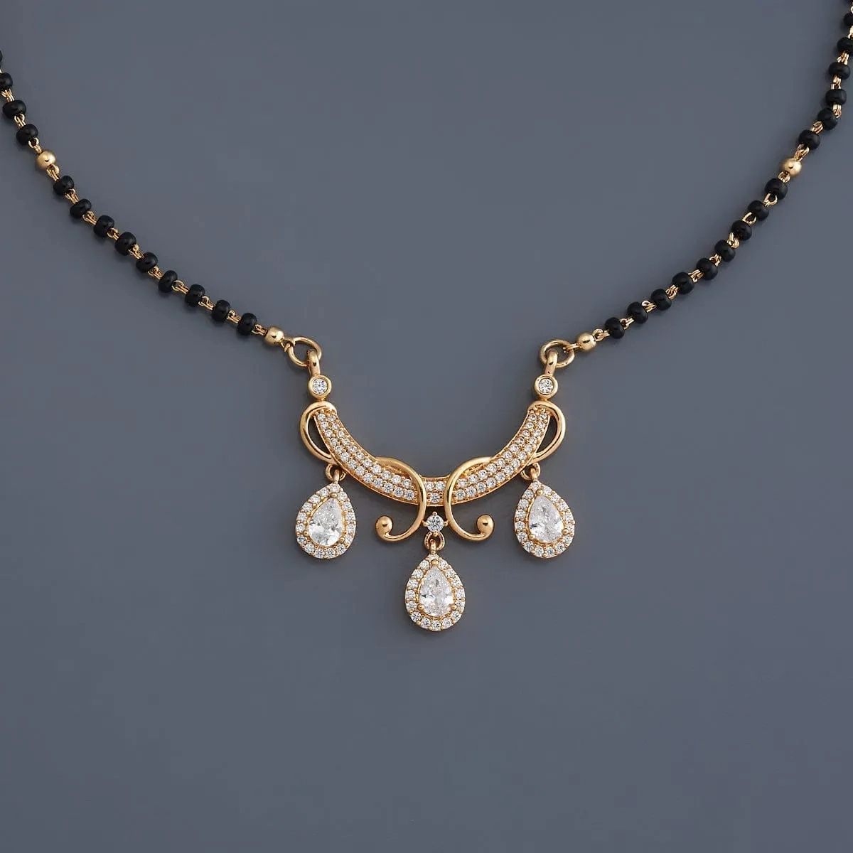 Zircon Mangalsutra 174005