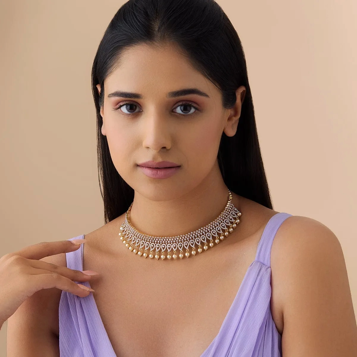Zircon Necklace 177114