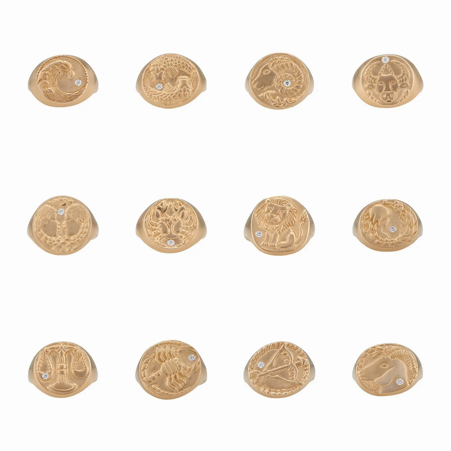 Zodiac Signet Ring